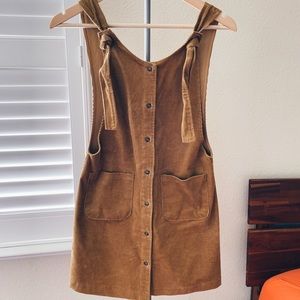 🔥FINAL PRICE🔥 URBAN OUTFITTERS Corduroy Overall Dress